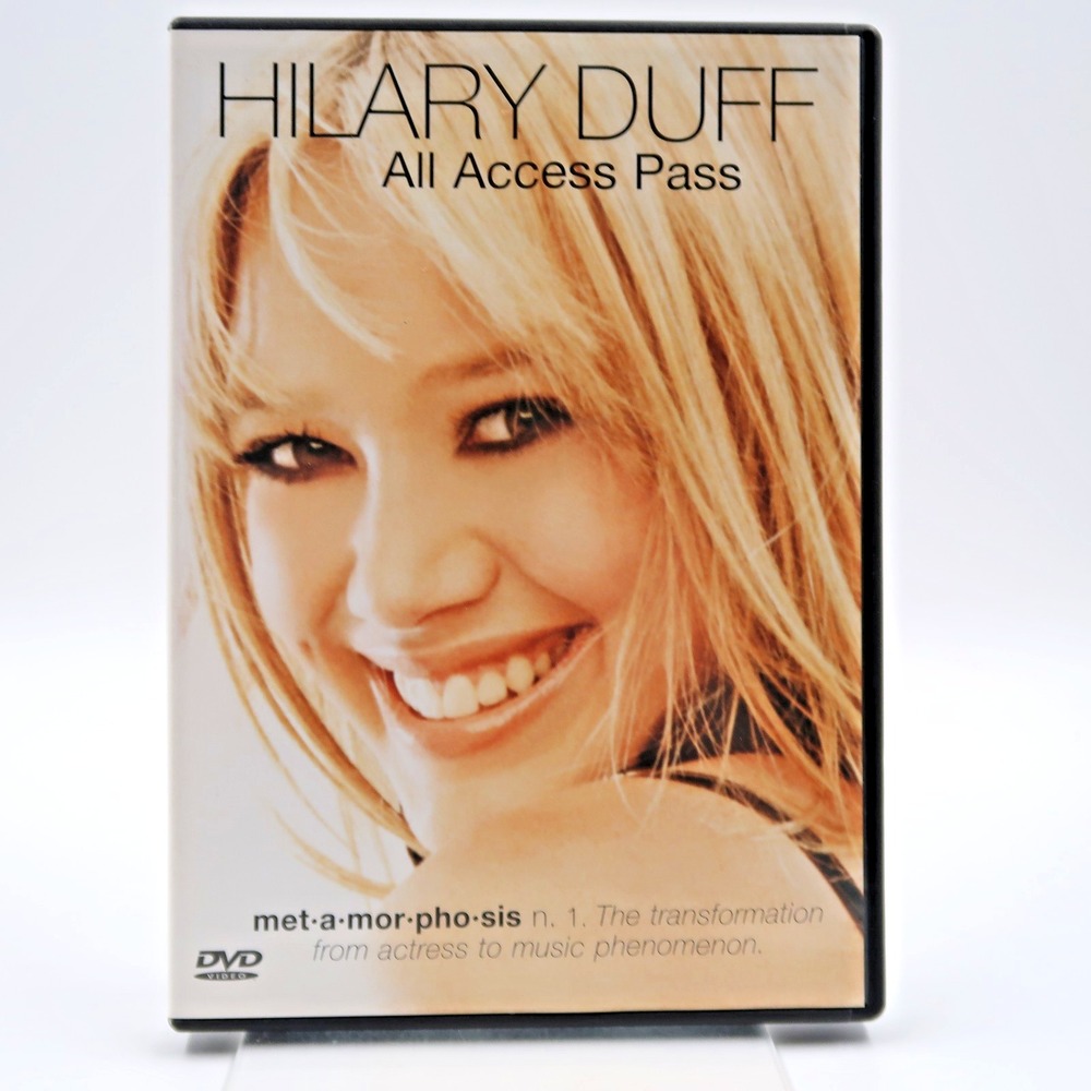 Hilary Duff All Access Pass DVD 2003 Music Videos Metamorphosis Buena Vista